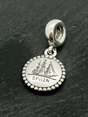 Pandora Spain Exclusive Charm Pendant, S925 Silver Jewelry